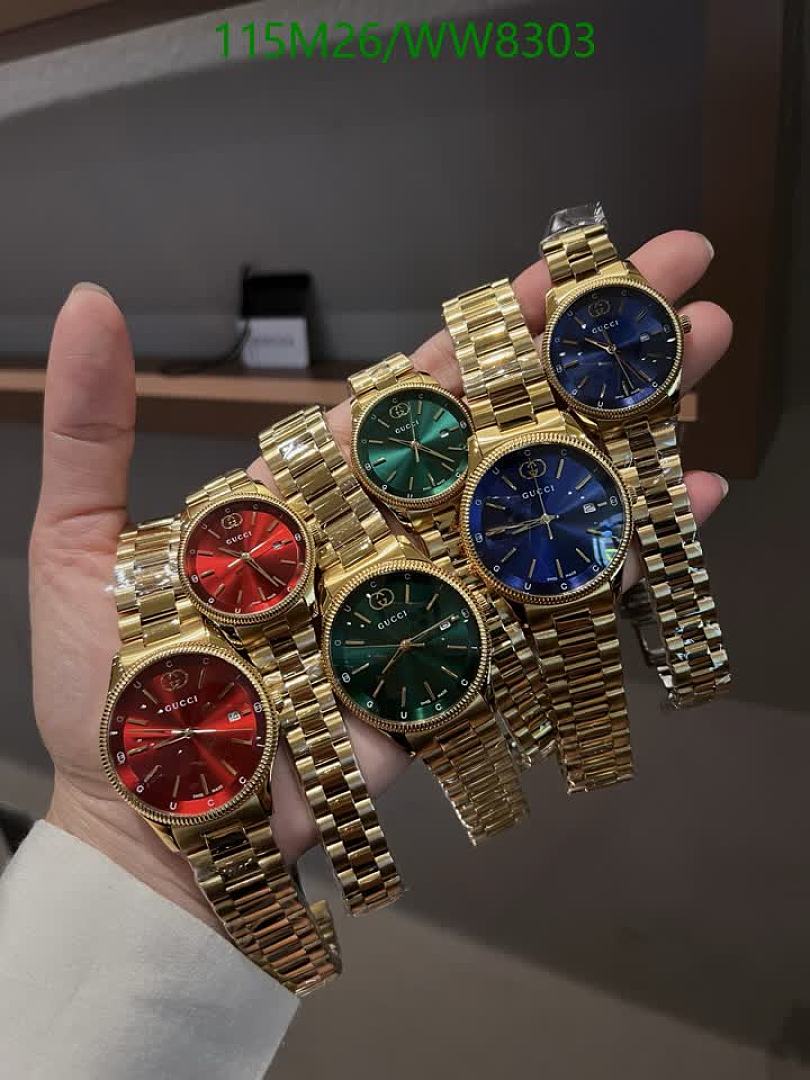 Gucci-Watch-4A Quality Code: WW8303 $: 115USD