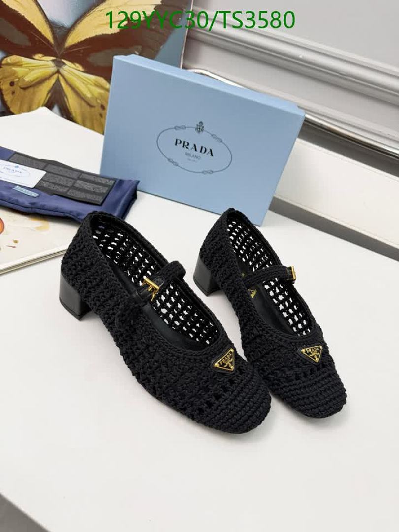 Prada-Women Shoes Code: TS3580 $: 129USD