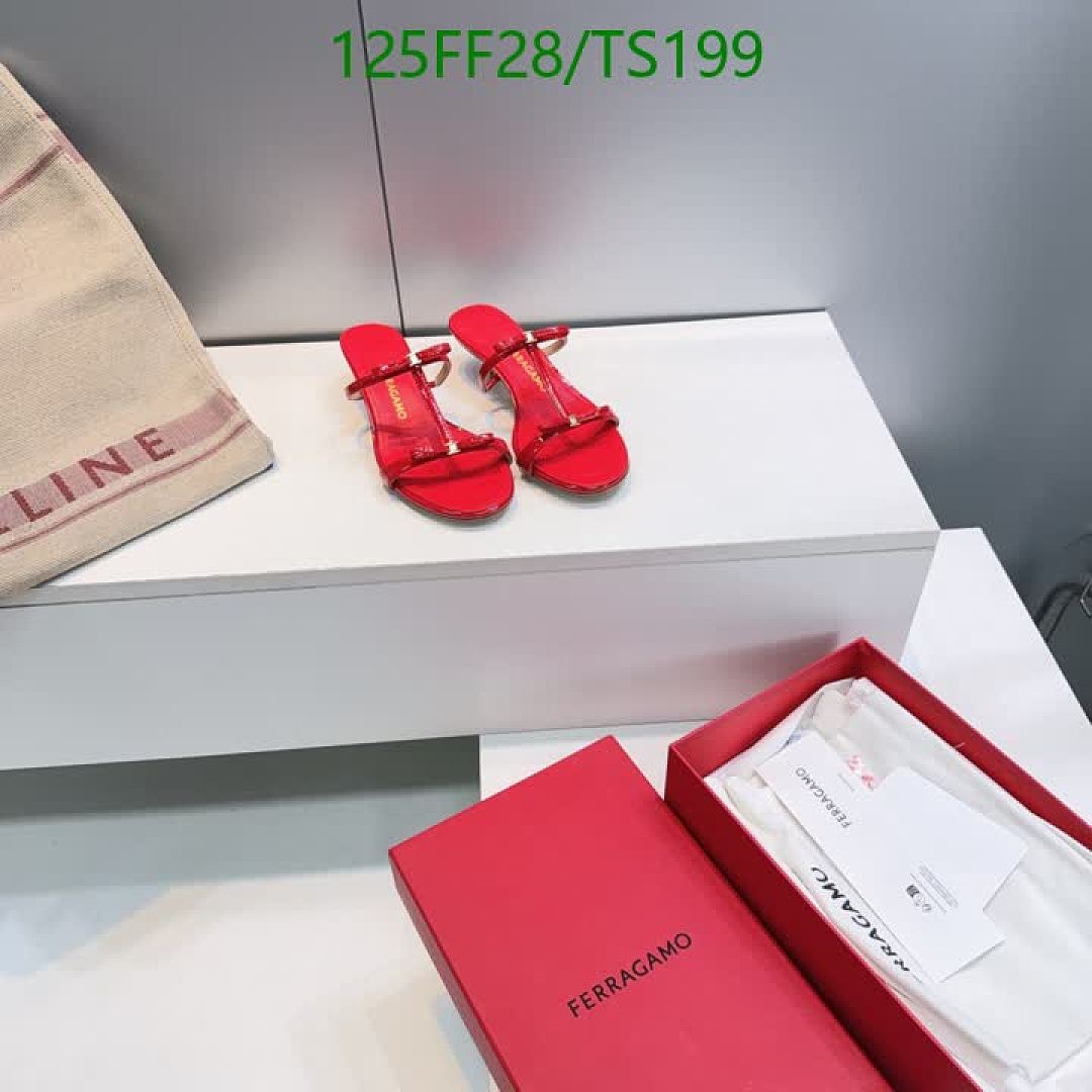 Ferragamo-Women Shoes Code: TS199 $: 125USD