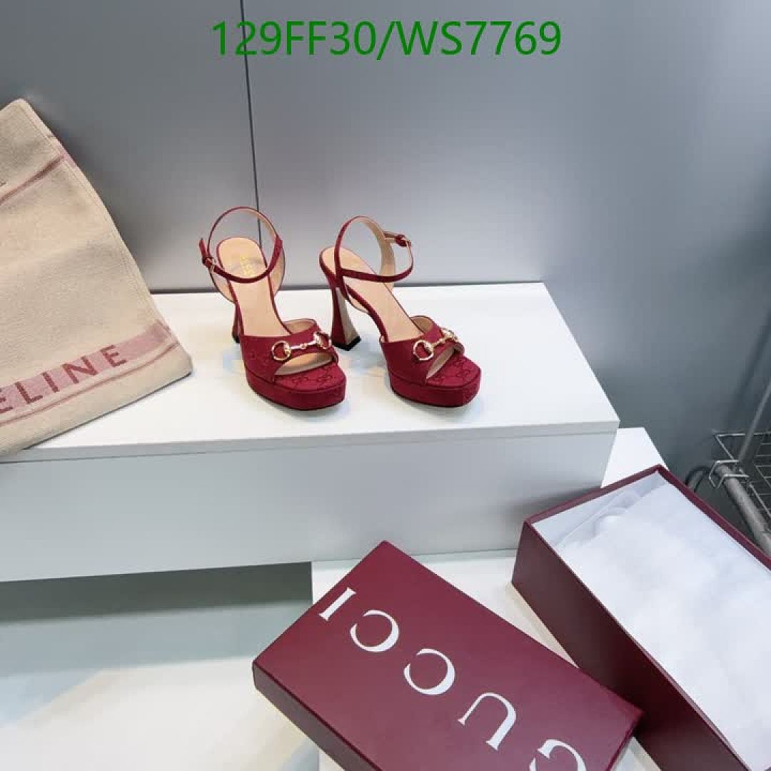 Gucci-Women Shoes Code: WS7769 $: 129USD