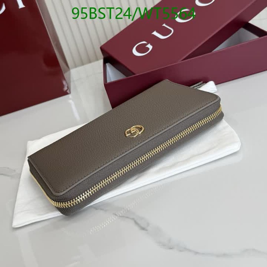 Gucci-Wallet Mirror Quality Code: WT5564 $: 95USD
