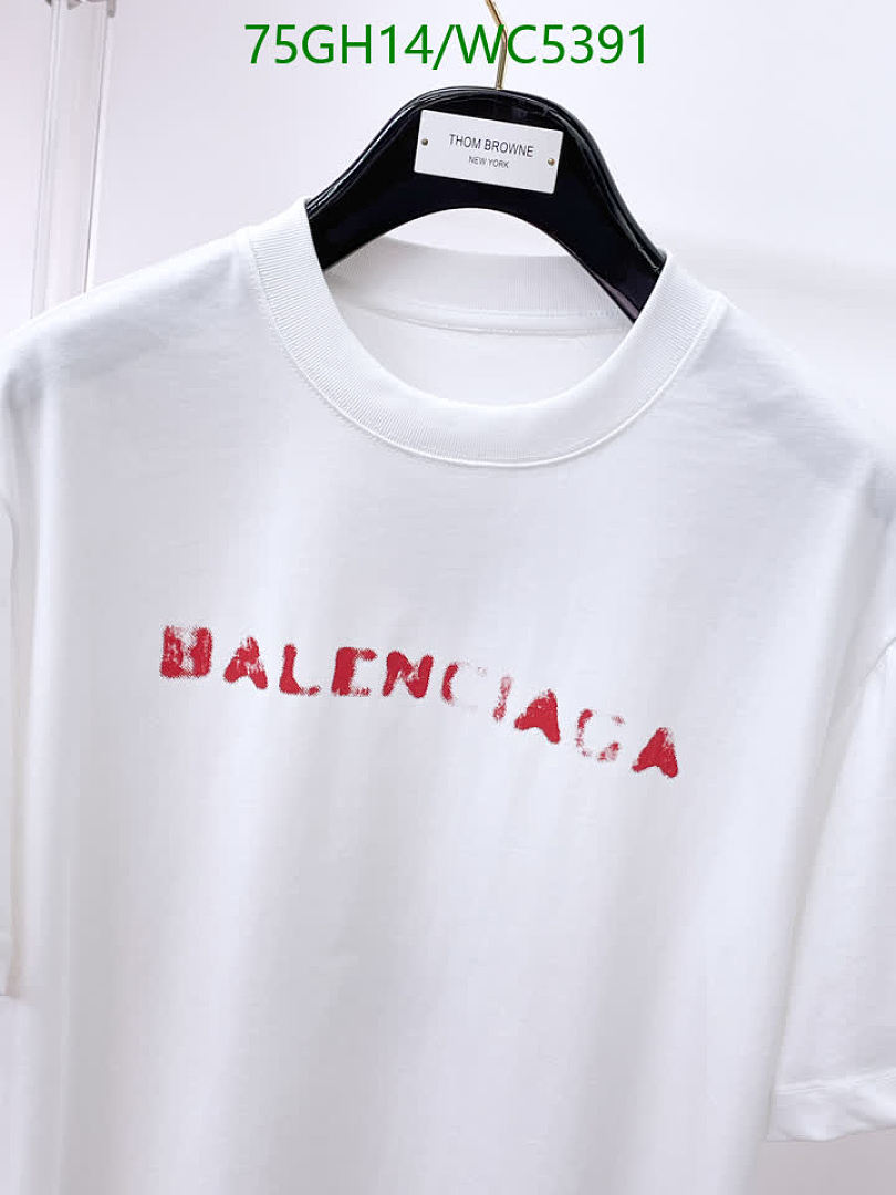 Balenciaga-Clothing Code: WC5391 $: 75USD