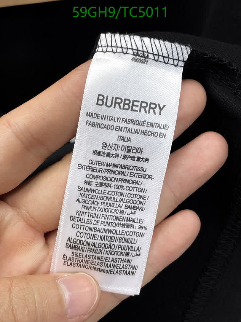 Burberry-Clothing Code: TC5011 $: 59USD