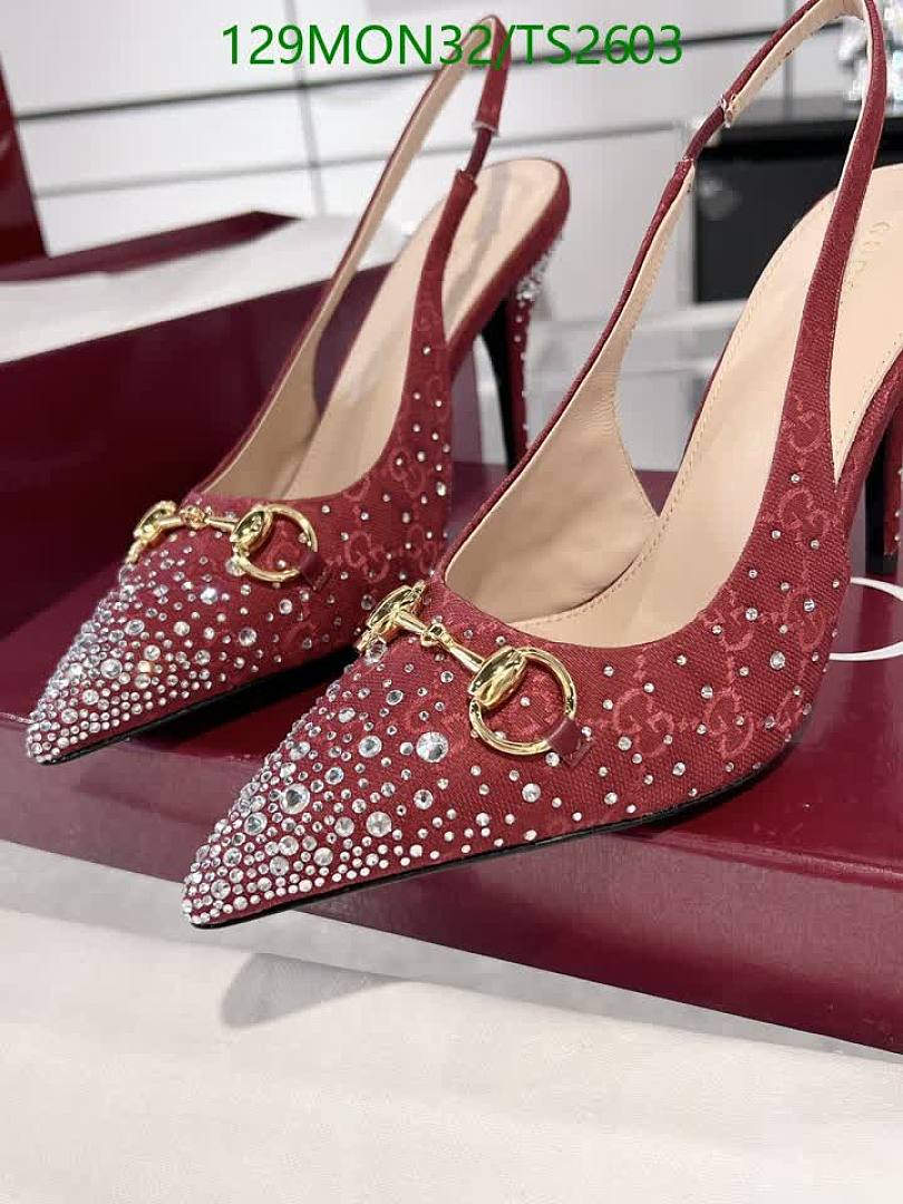 Gucci-Women Shoes Code: TS2603 $: 129USD