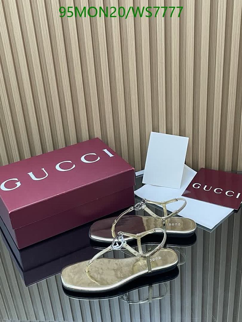 Gucci-Women Shoes Code: WS7777 $: 95USD