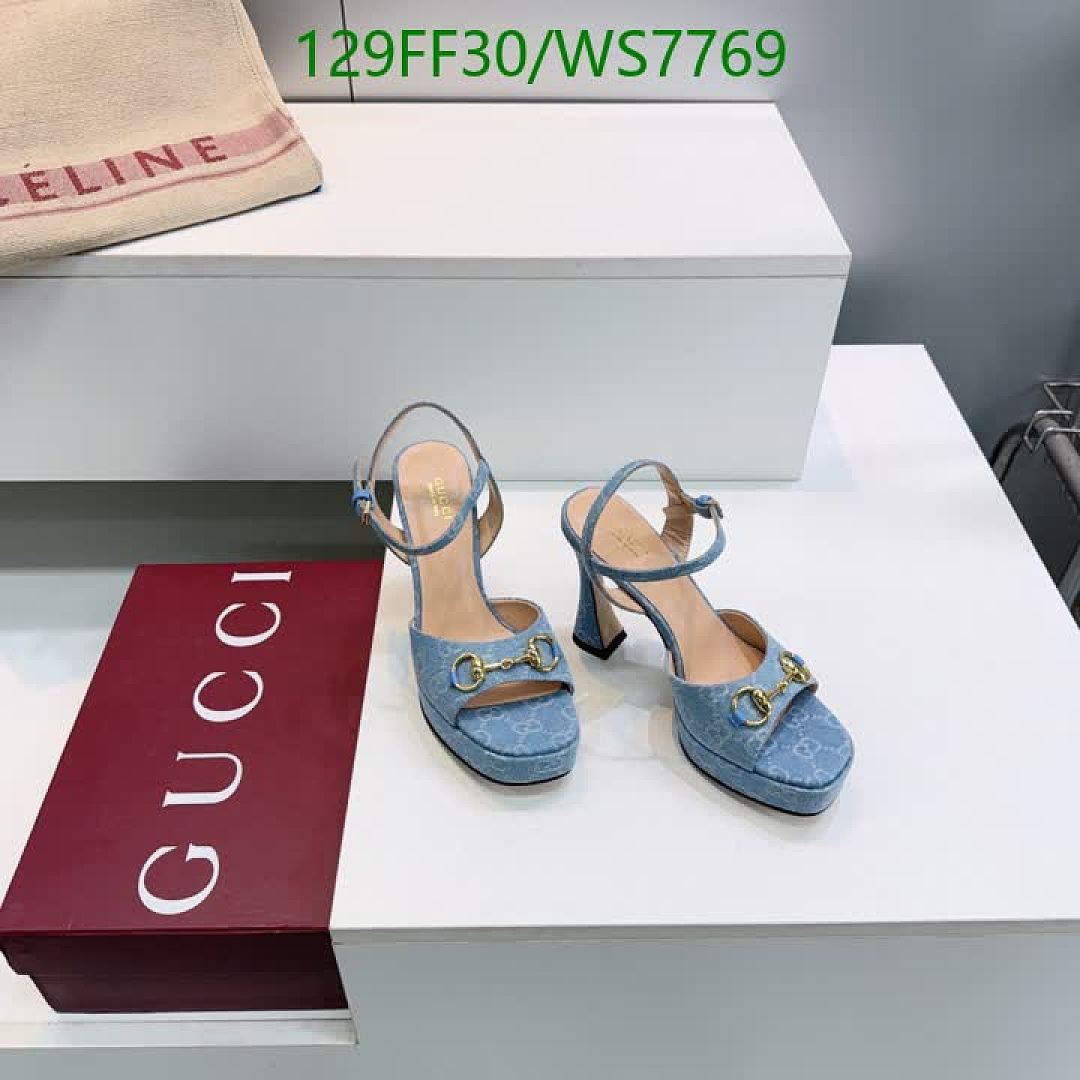 Gucci-Women Shoes Code: WS7769 $: 129USD