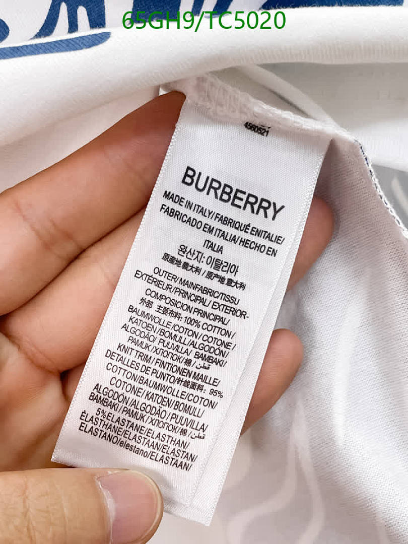 Burberry-Clothing Code: TC5020 $: 65USD