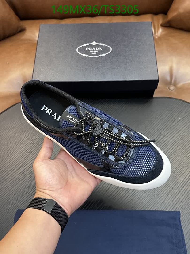 Prada-Men shoes Code: TS3305 $: 149USD