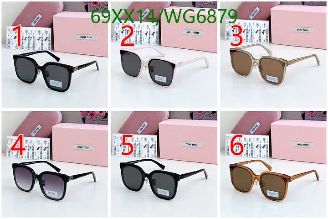 Miu Miu-Glasses Code: WG6879 $: 69USD