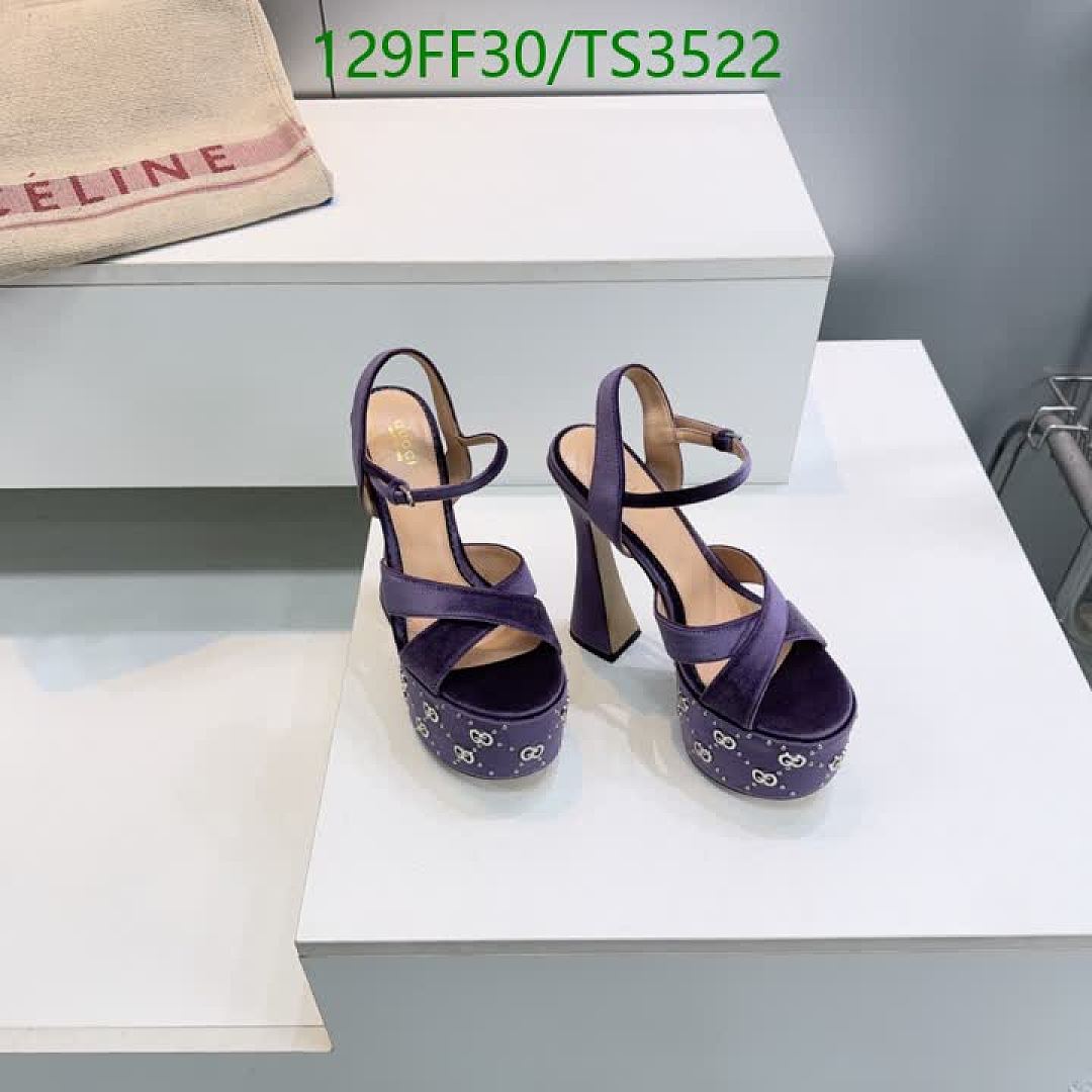 Gucci-Women Shoes Code: TS3522 $: 129USD