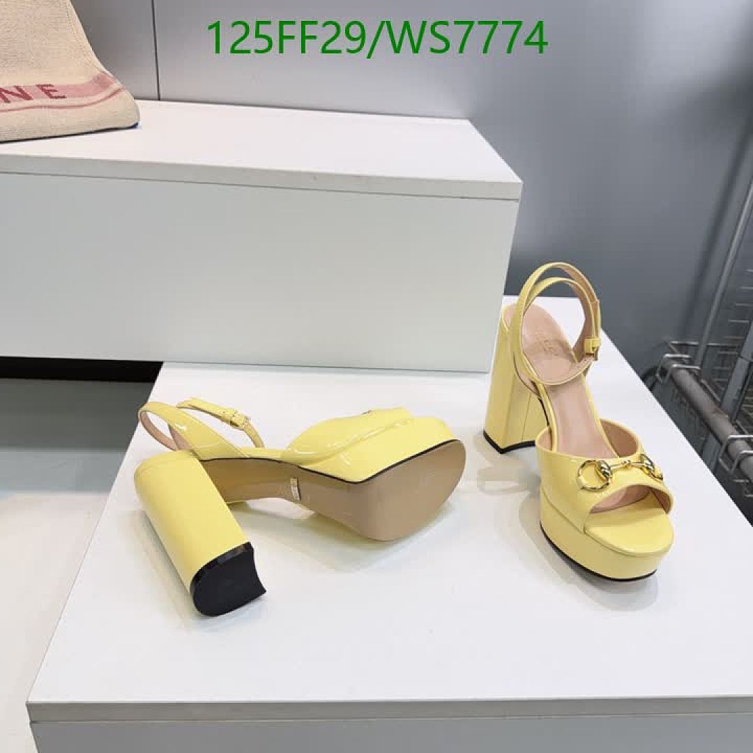 Gucci-Women Shoes Code: WS7774 $: 125USD