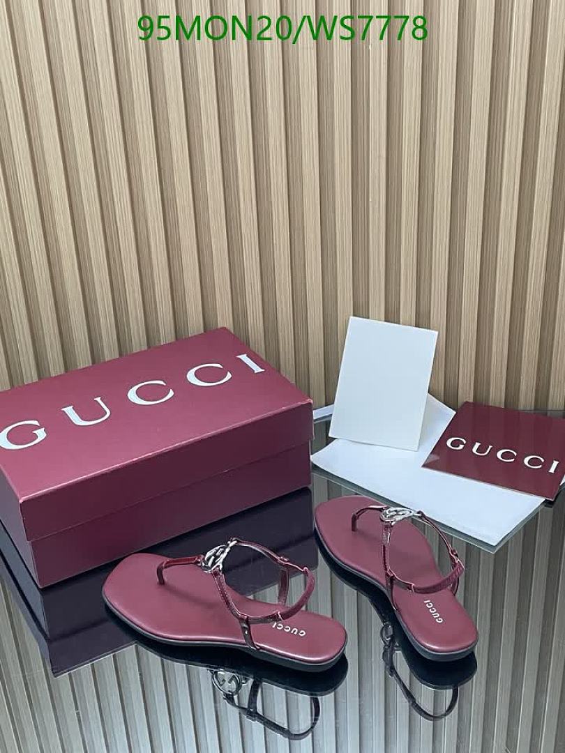 Gucci-Women Shoes Code: WS7778 $: 95USD
