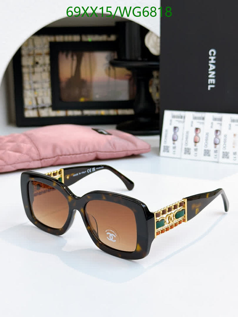 Chanel-Glasses Code: WG6818 $: 69USD