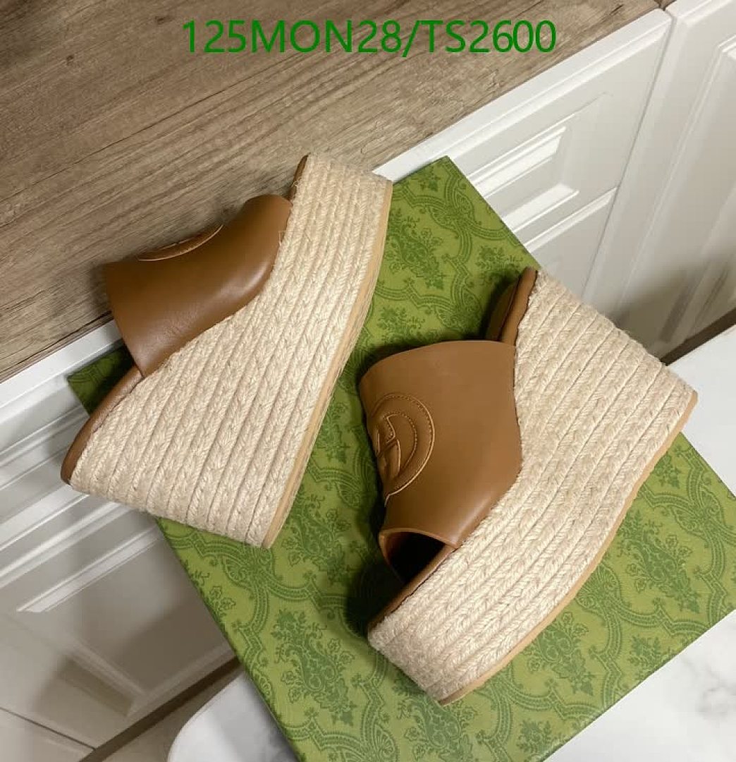 Gucci-Women Shoes Code: TS2600 $: 125USD