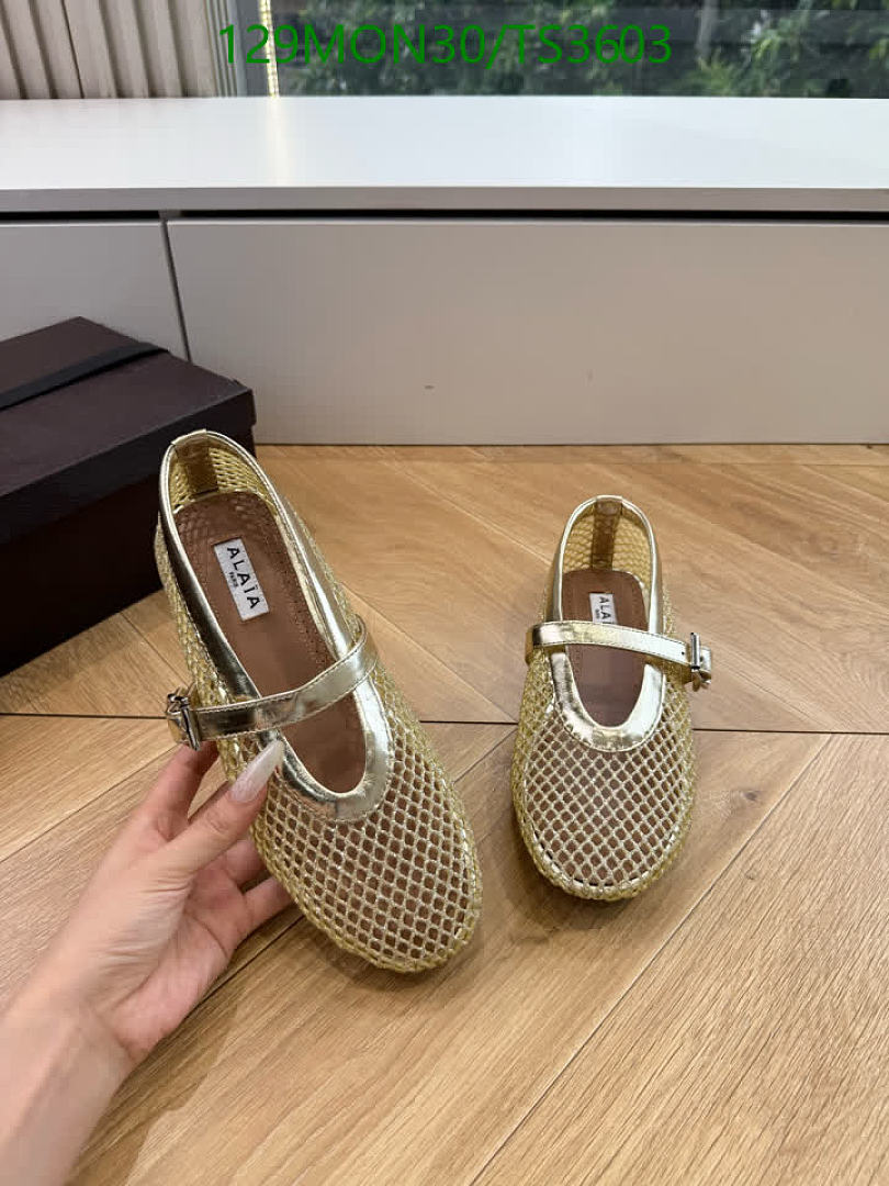 Alaia-Women Shoes Code: TS3603 $: 129USD