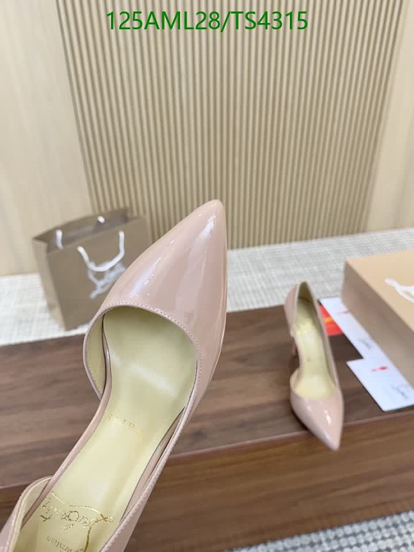 Christian Louboutin-Women Shoes Code: TS4315 $: 125USD