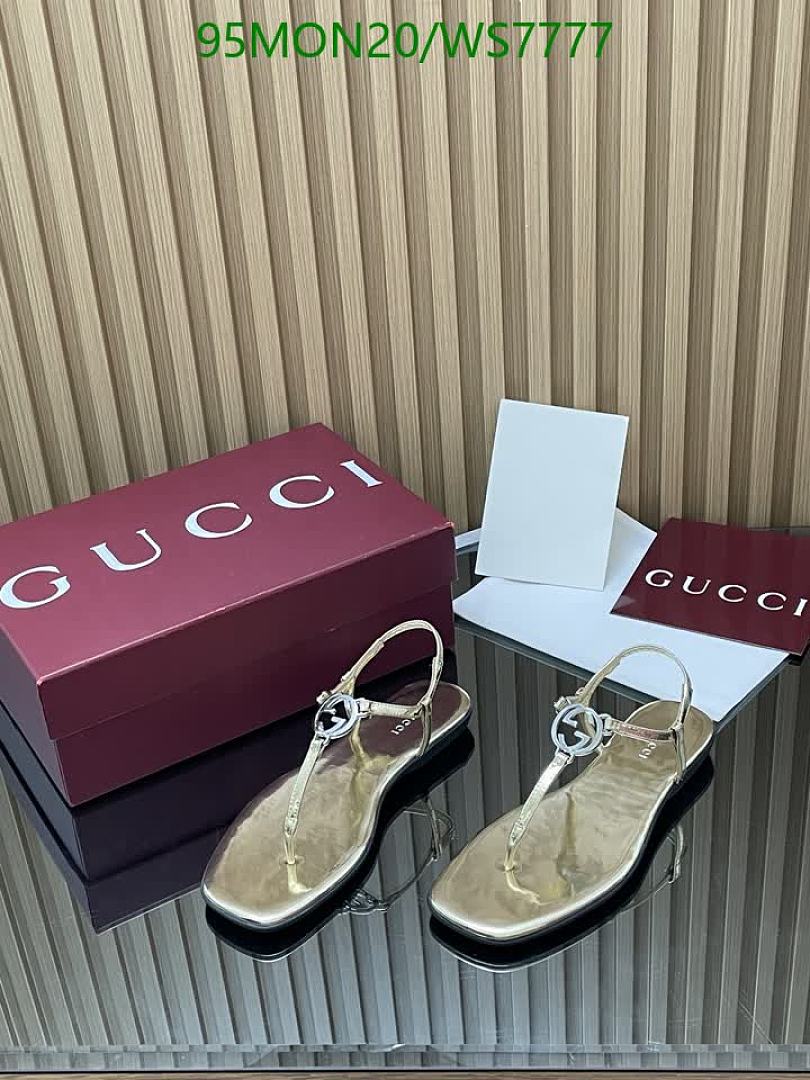 Gucci-Women Shoes Code: WS7777 $: 95USD