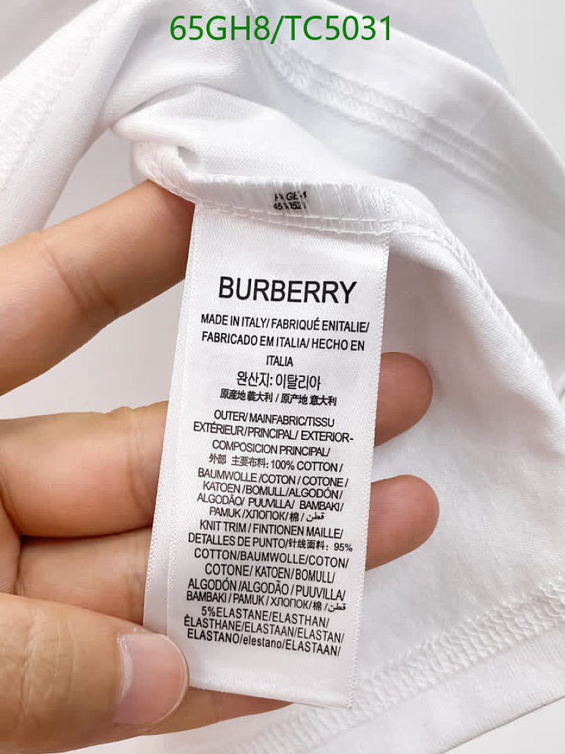 Burberry-Clothing Code: TC5031 $: 65USD