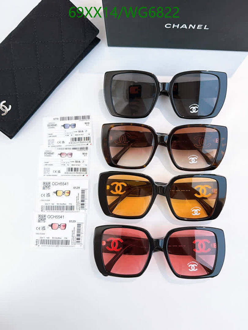 Chanel-Glasses Code: WG6822 $: 69USD