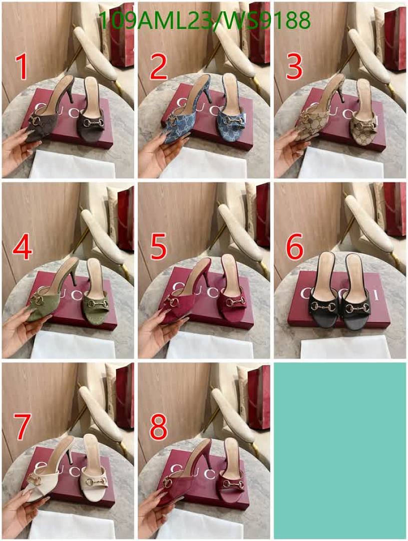 Gucci-Women Shoes Code: WS9188 $: 109USD