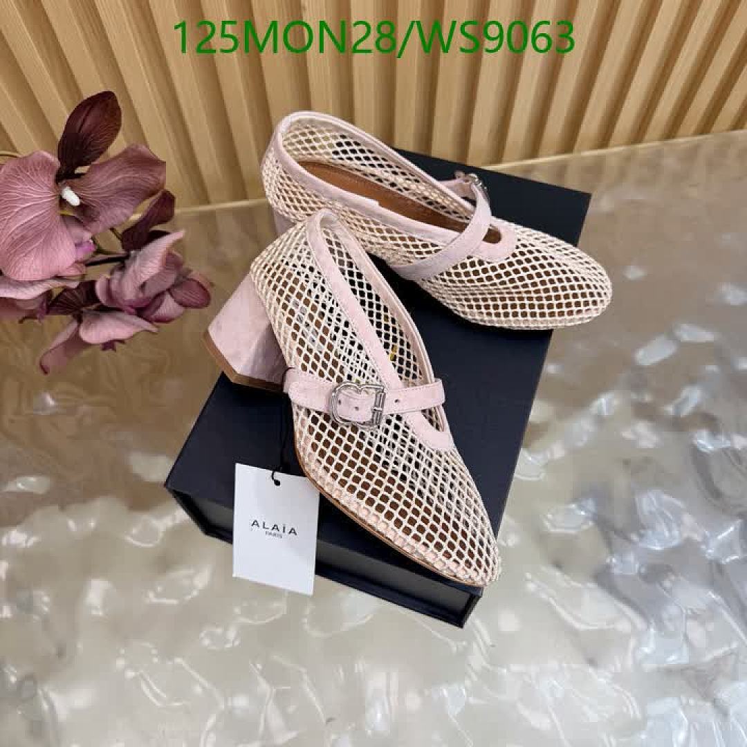 Alaia-Women Shoes Code: WS9063 $: 125USD