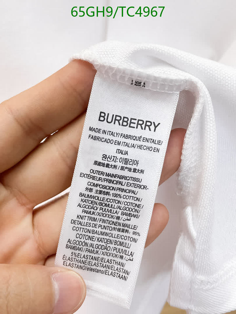 Burberry-Clothing Code: TC4967 $: 65USD