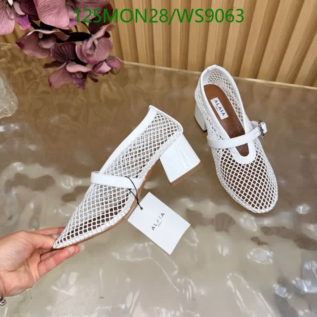 Alaia-Women Shoes Code: WS9063 $: 125USD