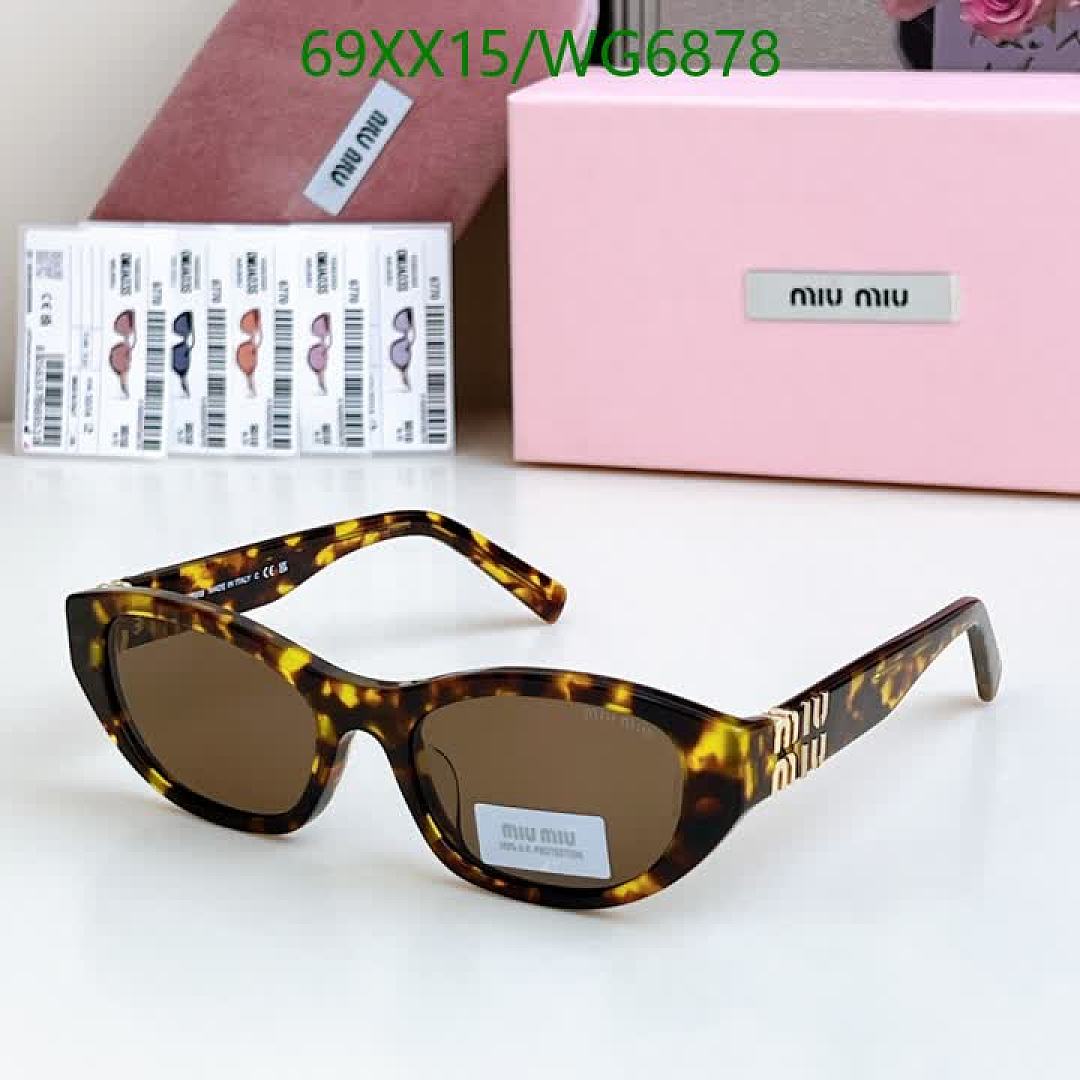Miu Miu-Glasses Code: WG6878 $: 69USD