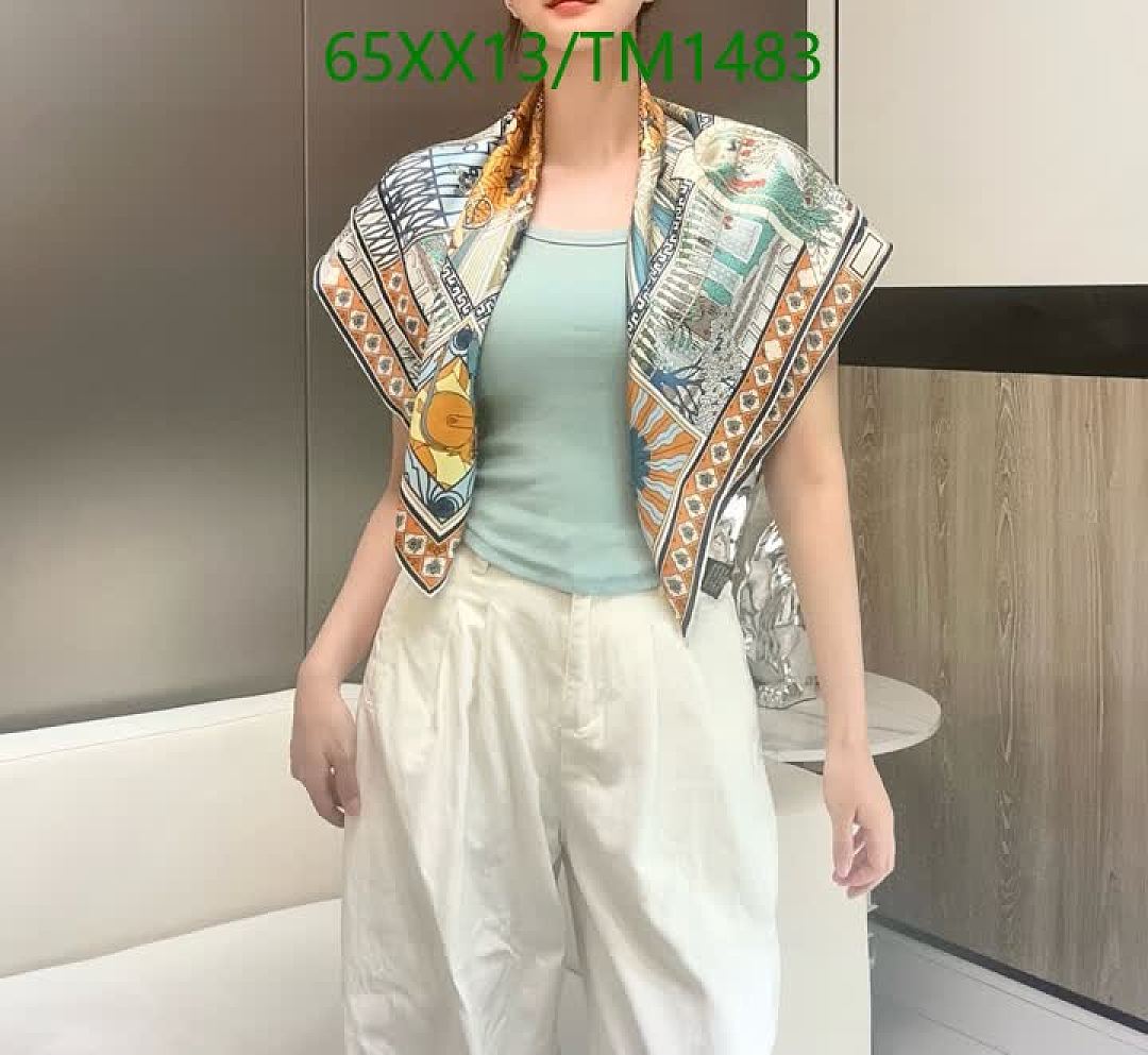 Hermes-Scarf Code: TM1483 $: 65USD