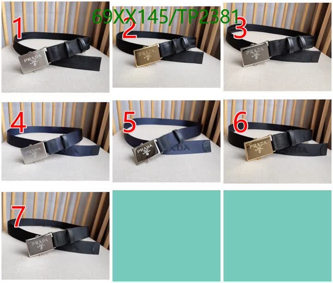 Prada-Belts Code: TP2381 $: 69USD