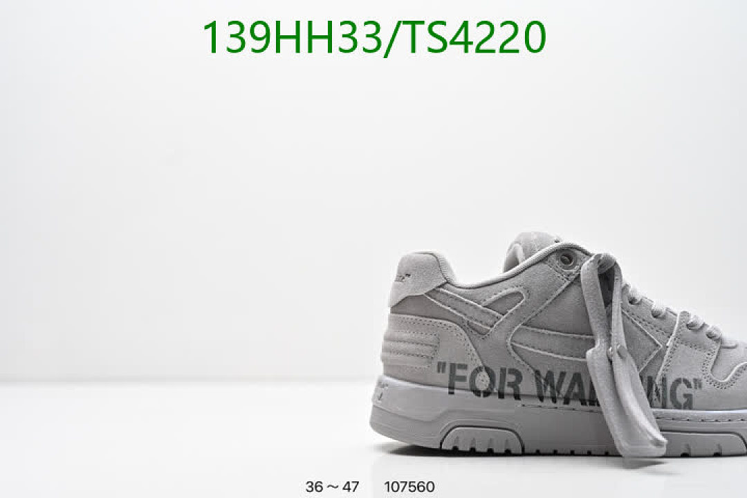 Off-White-Men shoes Code: TS4220 $: 139USD