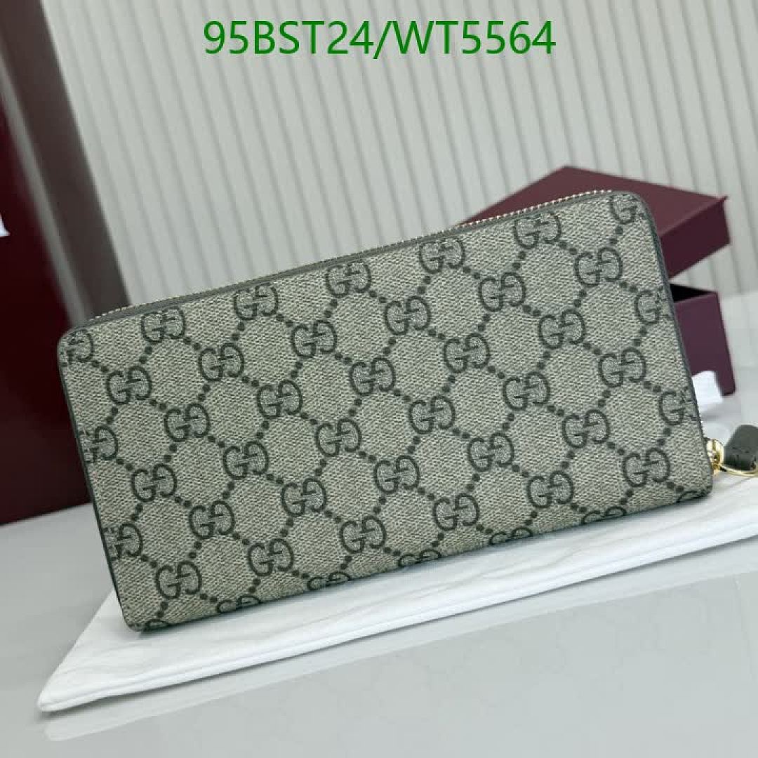 Gucci-Wallet Mirror Quality Code: WT5564 $: 95USD
