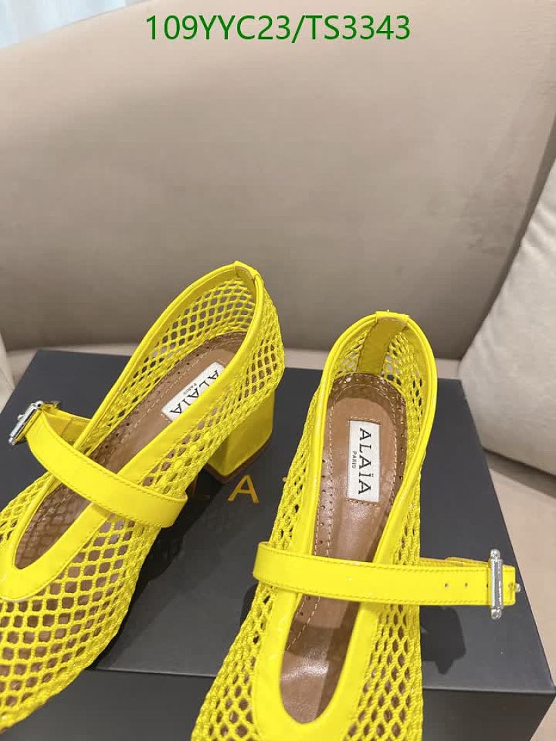 Alaia-Women Shoes Code: TS3343 $: 109USD