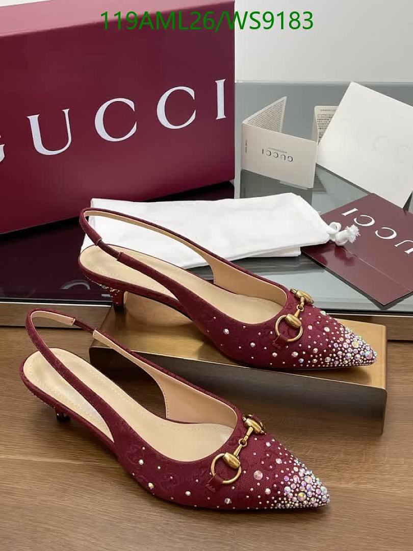 Gucci-Women Shoes Code: WS9183 $: 119USD