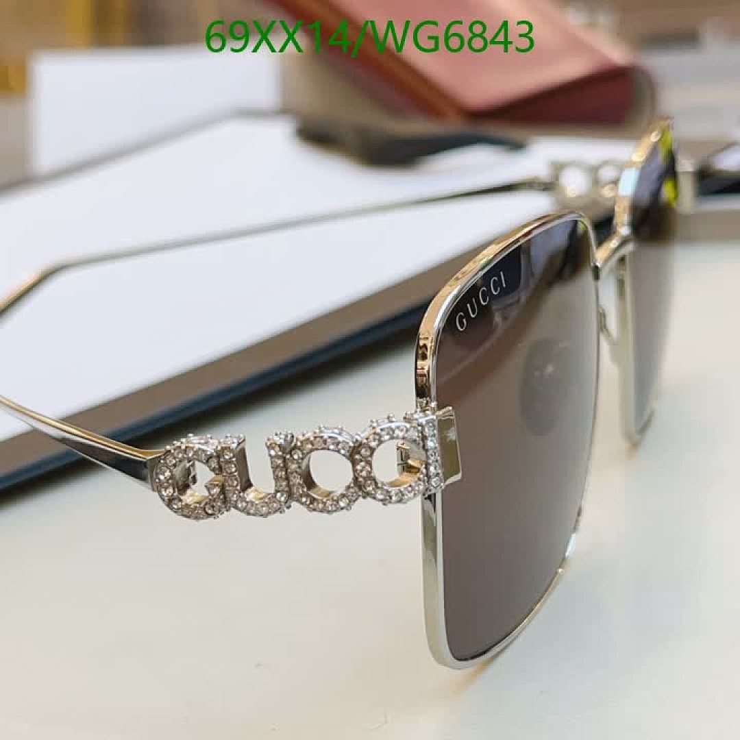 Gucci-Glasses Code: WG6843 $: 69USD