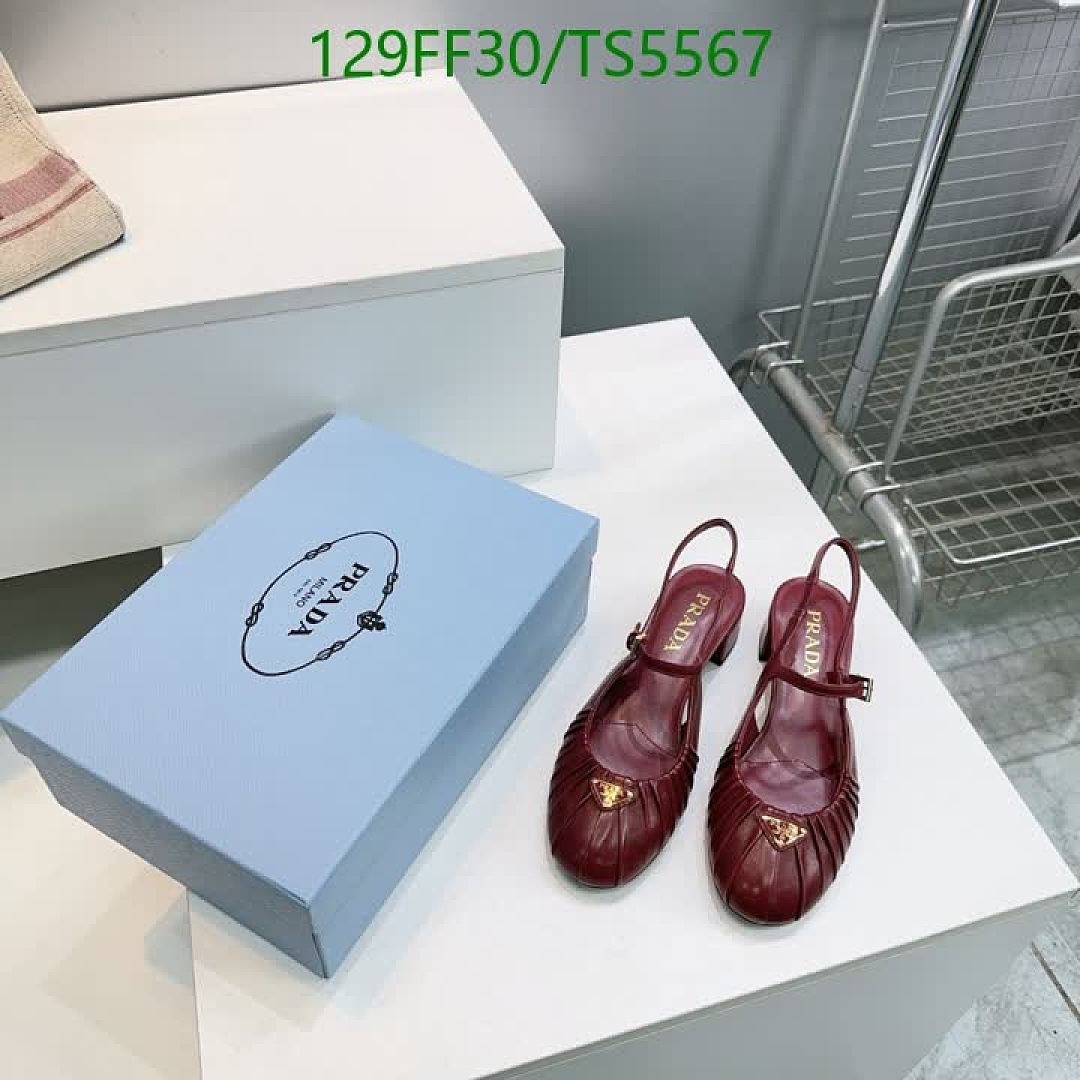 Prada-Women Shoes Code: TS5567 $: 129USD