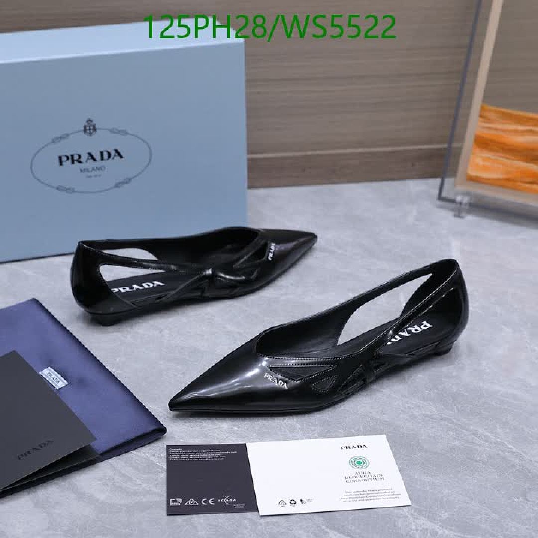 Prada-Women Shoes Code: WS5522 $: 125USD