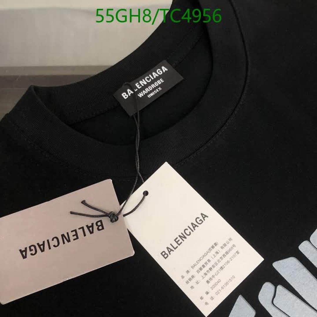 Balenciaga-Clothing Code: TC4956 $: 55USD