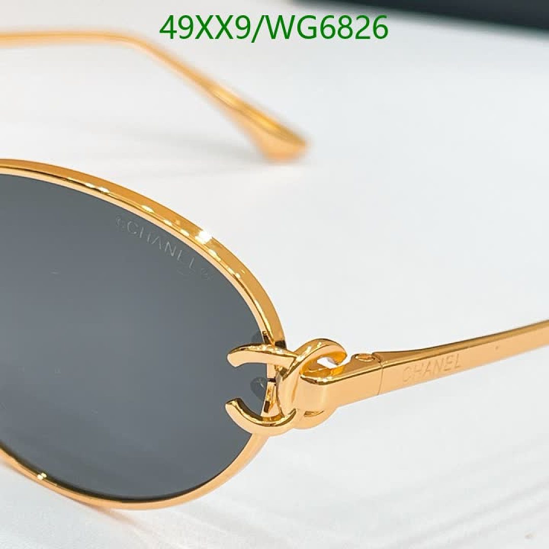 Chanel-Glasses Code: WG6826 $: 49USD
