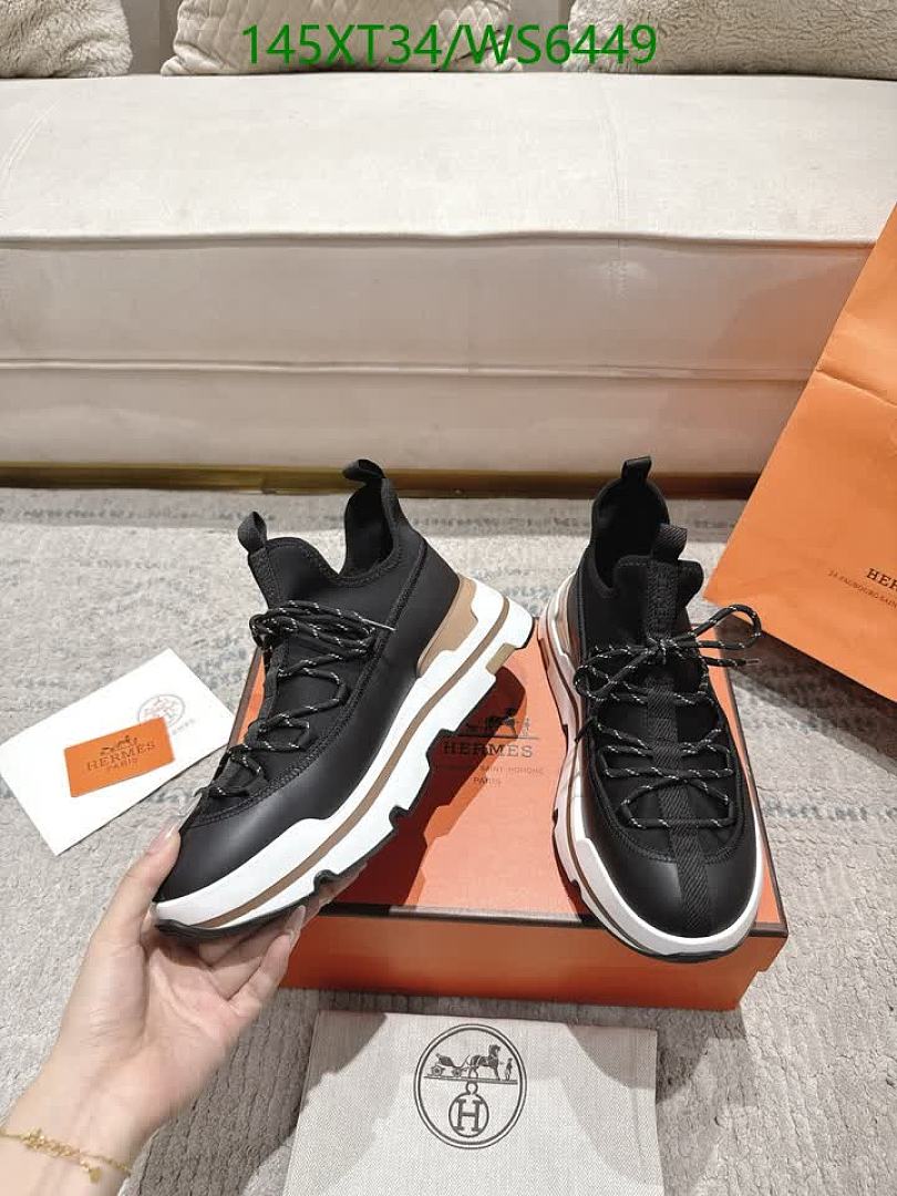 Hermes-Men shoes Code: WS6449 $: 145USD