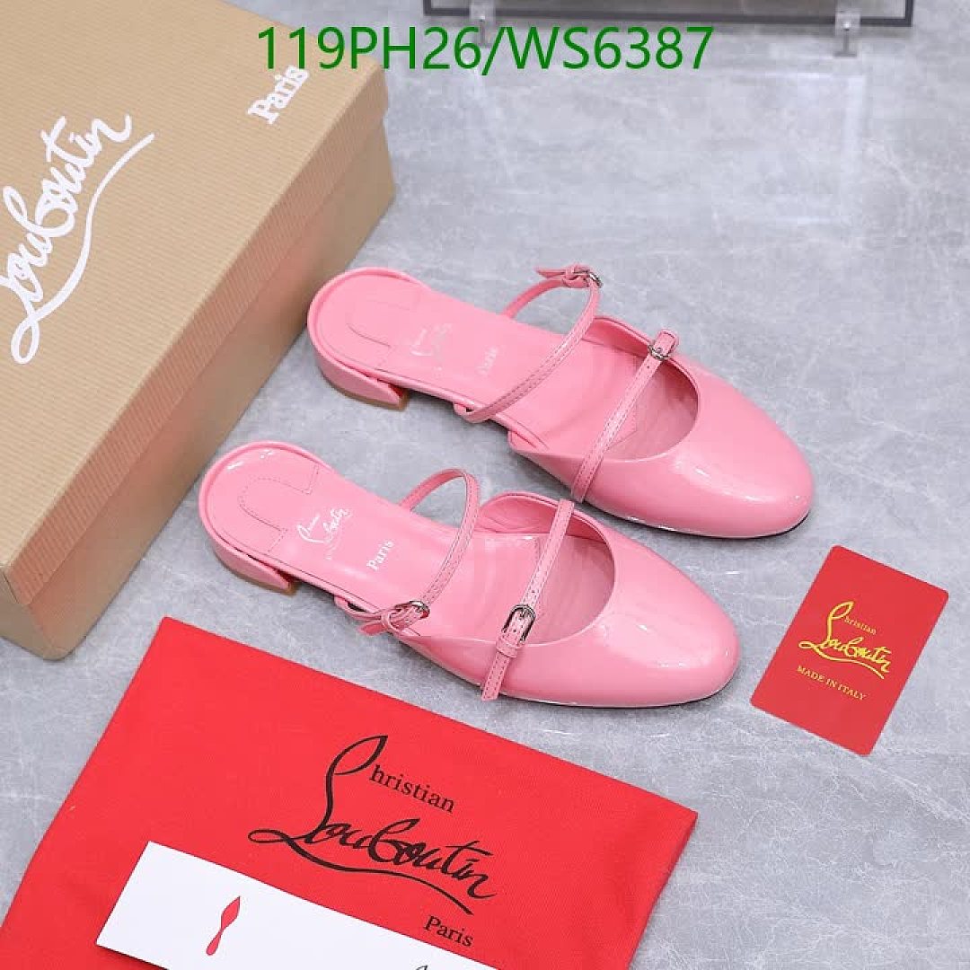 Christian Louboutin-Women Shoes Code: WS6387 $: 119USD