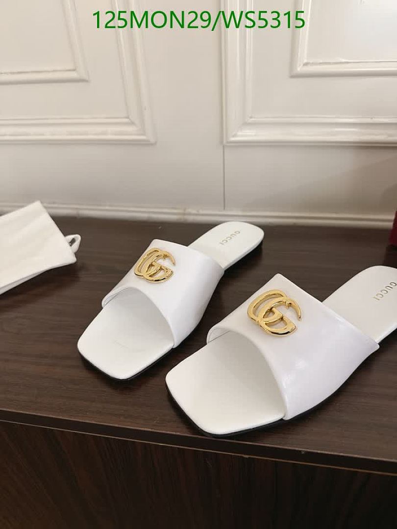 Gucci-Women Shoes Code: WS5315 $: 125USD