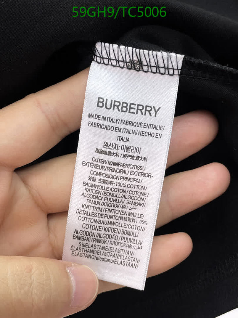 Burberry-Clothing Code: TC5006 $: 59USD