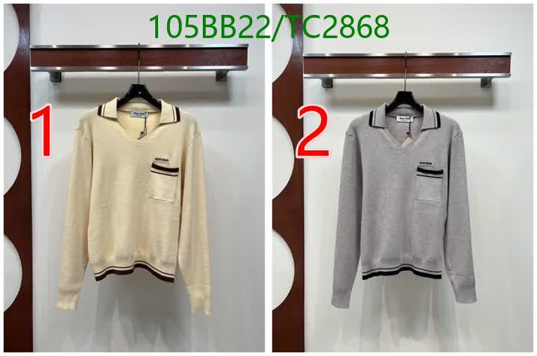 Miu Miu-Clothing Code: TC2868 $: 105USD