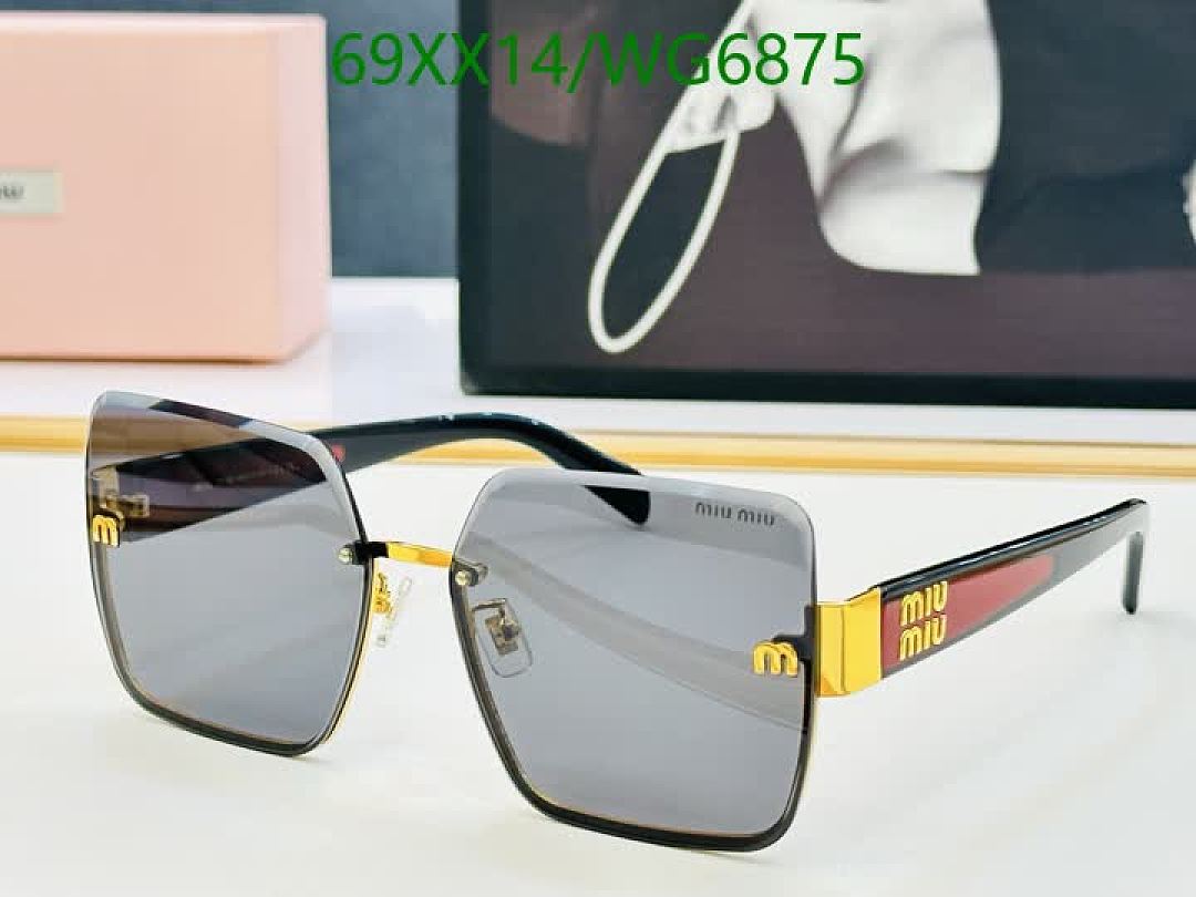Miu Miu-Glasses Code: WG6875 $: 69USD