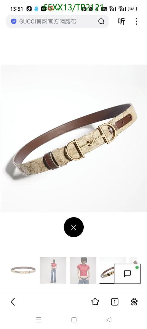 Gucci-Belts Code: TP2121 $: 65USD