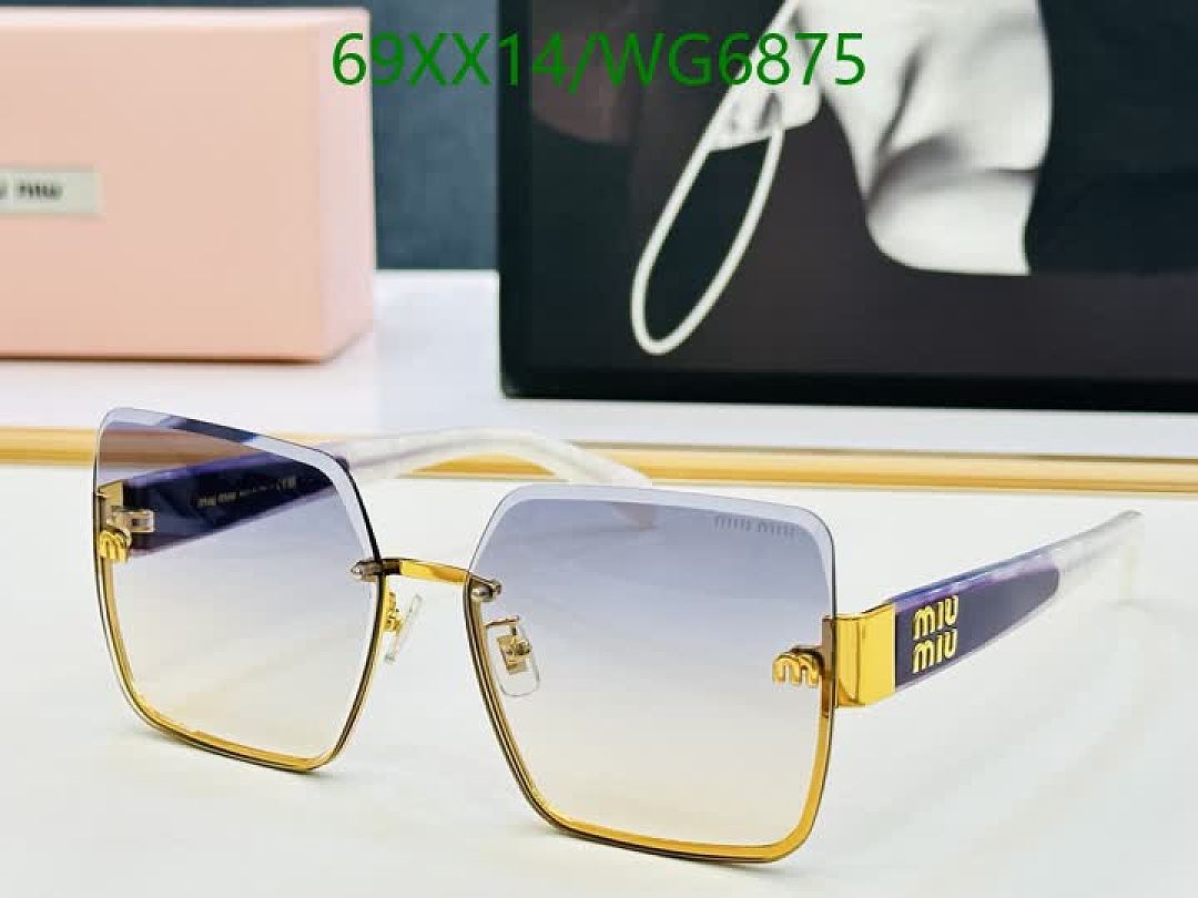 Miu Miu-Glasses Code: WG6875 $: 69USD