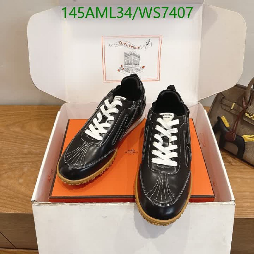 Hermes-Men shoes Code: WS7407 $: 145USD