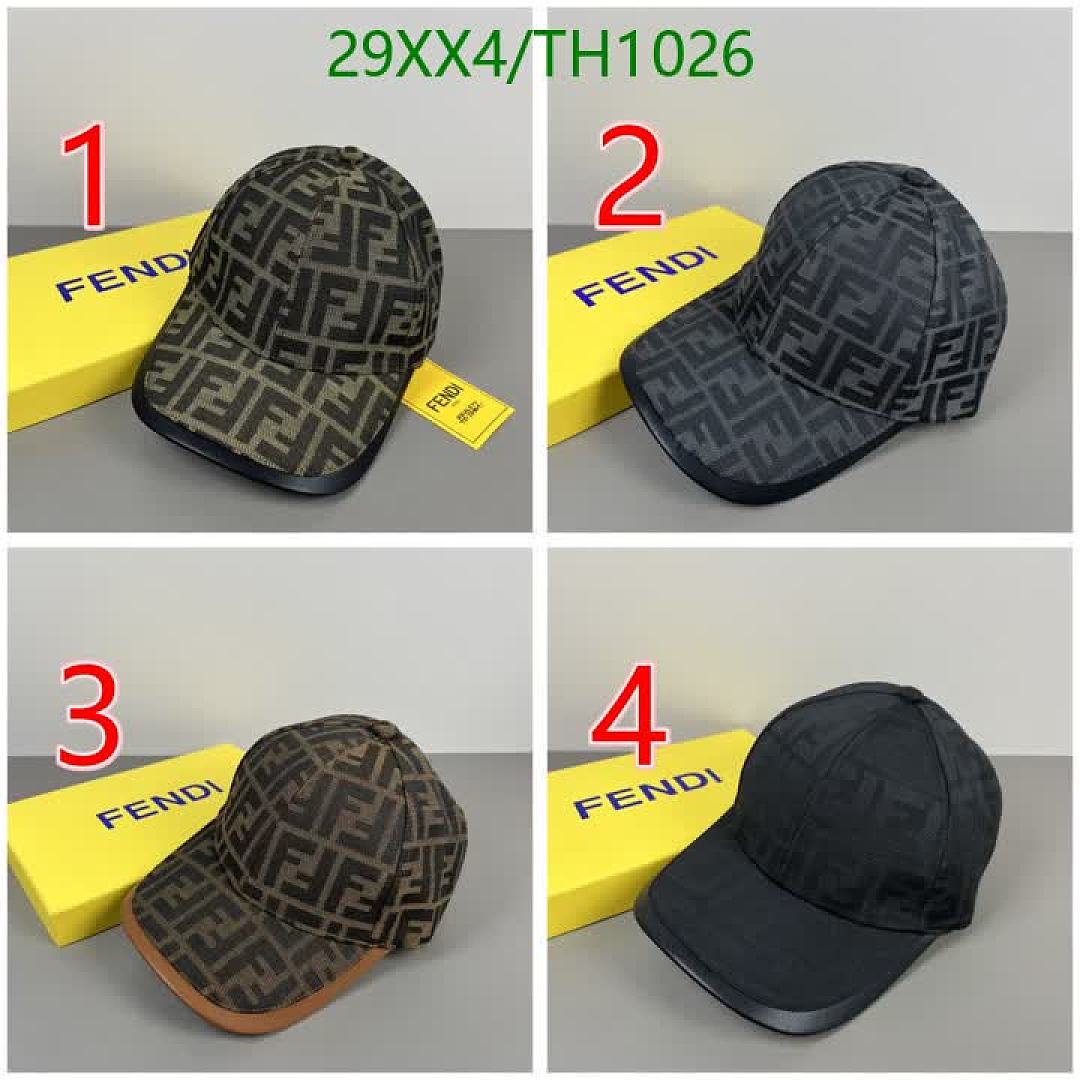 Fendi-Cap(Hat) Code: TH1026 $: 29USD