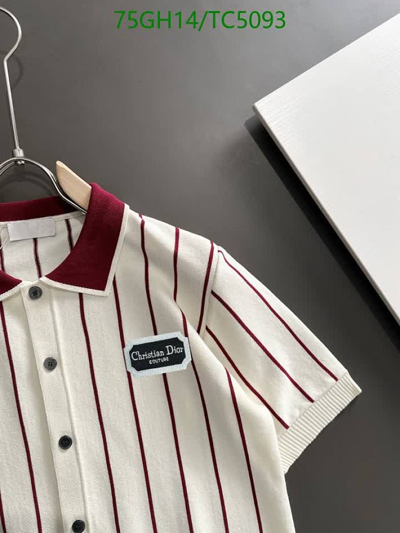 Dior-Clothing Code: TC5093 $: 75USD